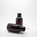 100ml Round Bottle Amber plastic PET